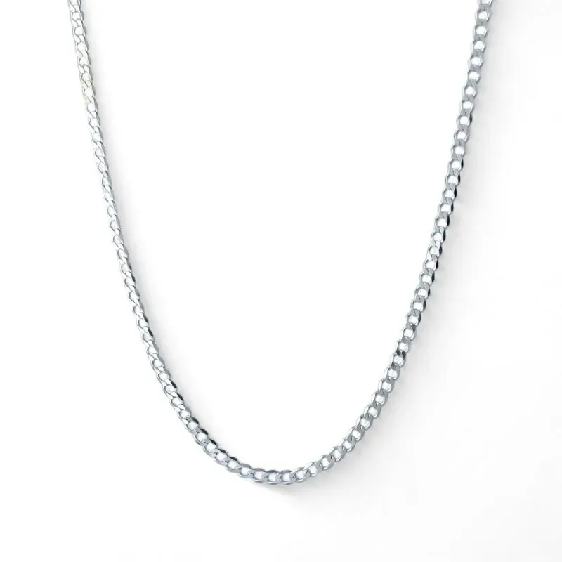 Corrente Masculina Elo 1em 1 Prata 925 - 60cm