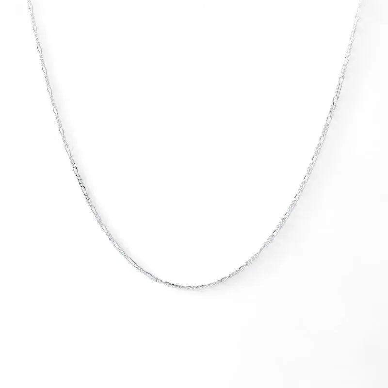 Corrente Masculina Elo 3 em 1 Prata 925 Fina - 60cm