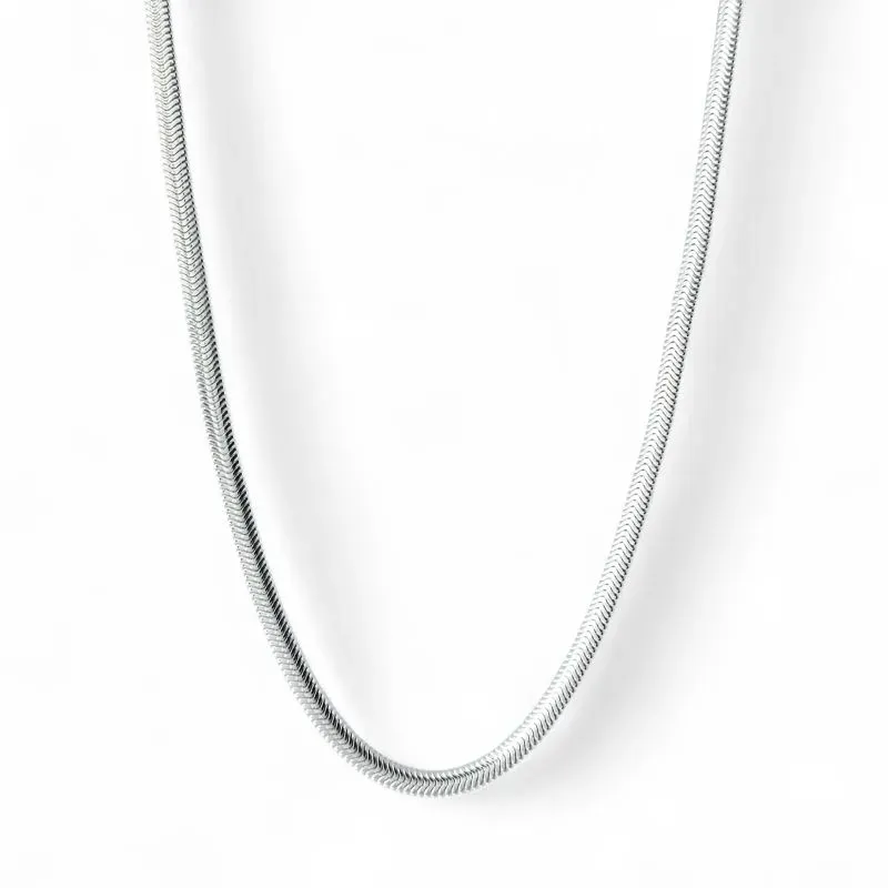 Corrente Rabo de Rato Prata 925 Larga - 40cm
