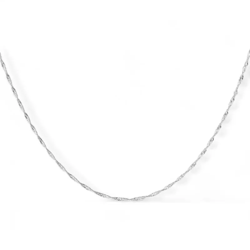 Corrente Singapura Prata 925 - 50cm