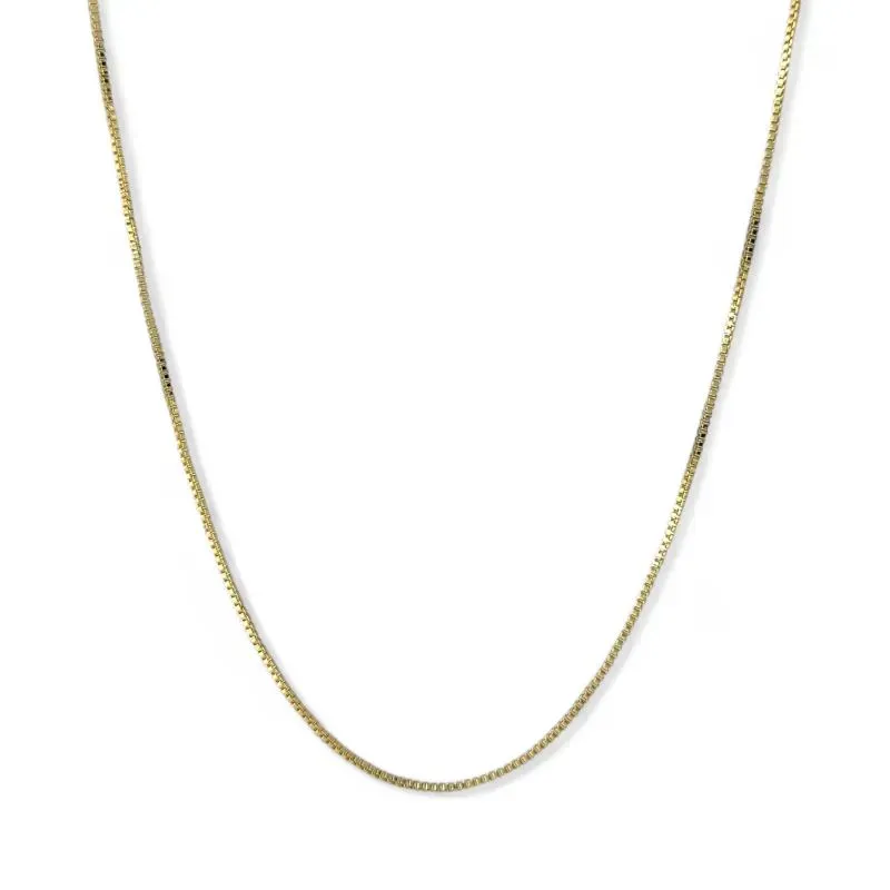 Corrente Veneziana Banhada a Ouro 18k - 40cm