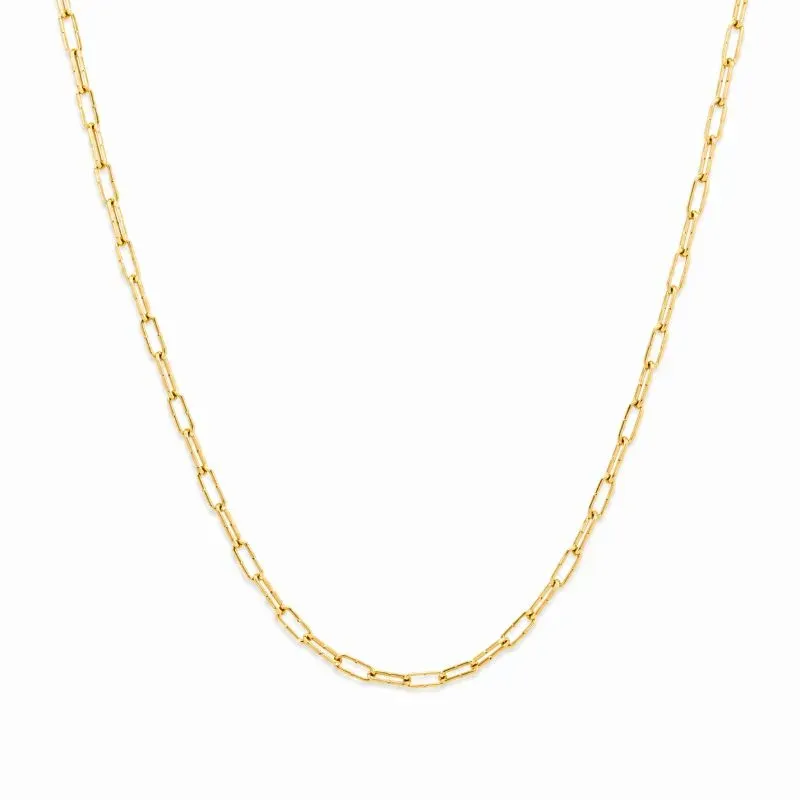 Corrente Infantil Estilo Cartier Banhado a Ouro 18k - 50 cm