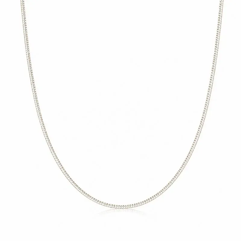 Corrente Rabo de Rato (2mm) Prata 925 - 45 cm