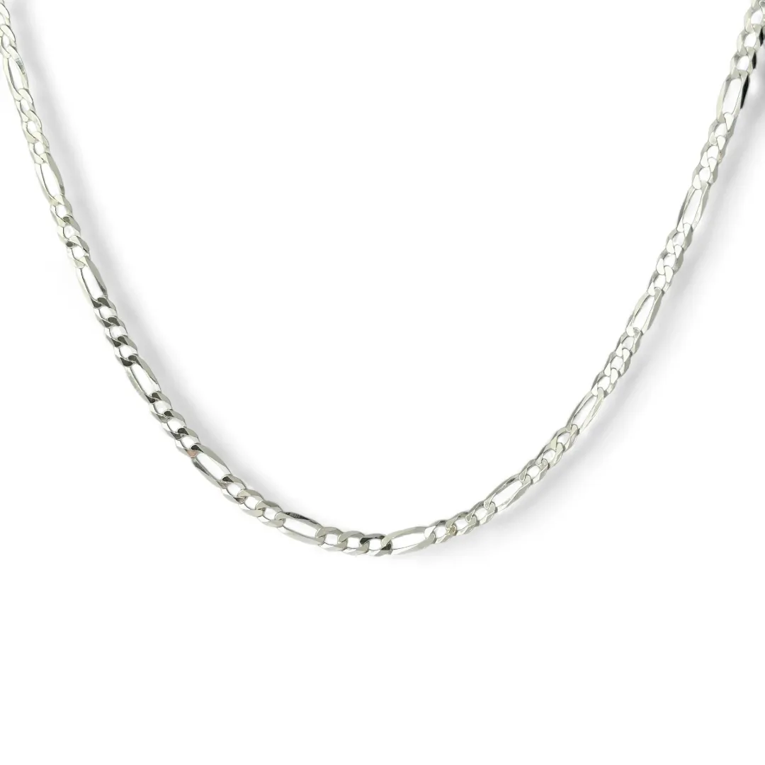 Corrente Masculina Prata 925 Elo 3 em 1- 60cm
