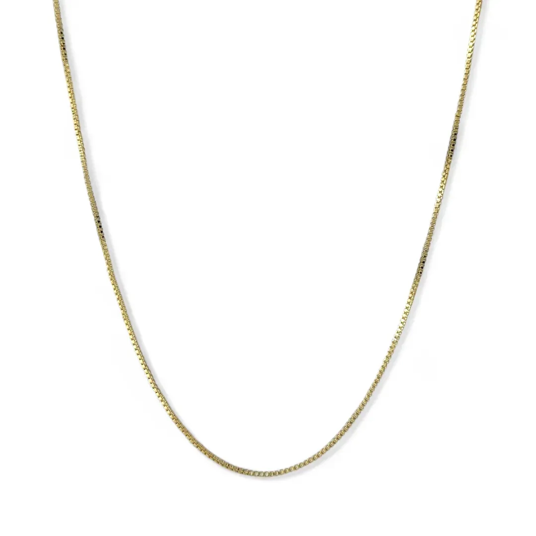Corrente Veneziana Banhada a Ouro 18k