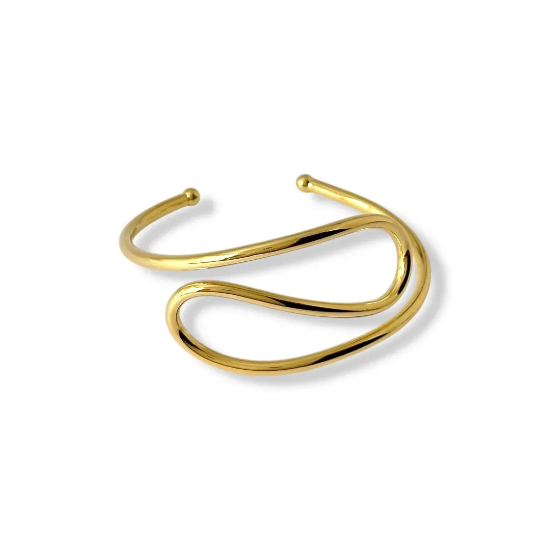 Pulseira Bracelete Forma Organica