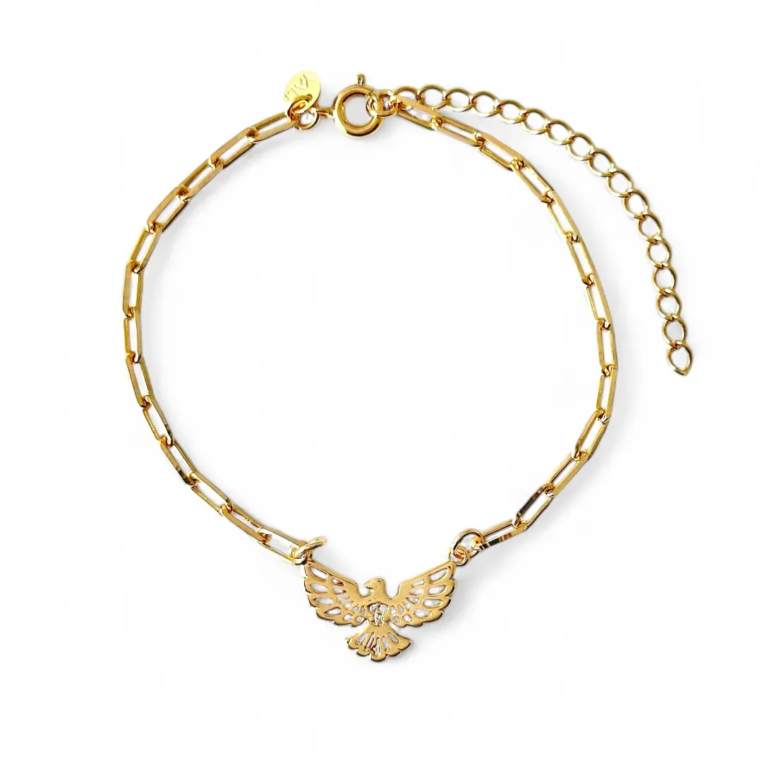Pulseira Cartier Espirito Santo Banhada a Ouro 18K