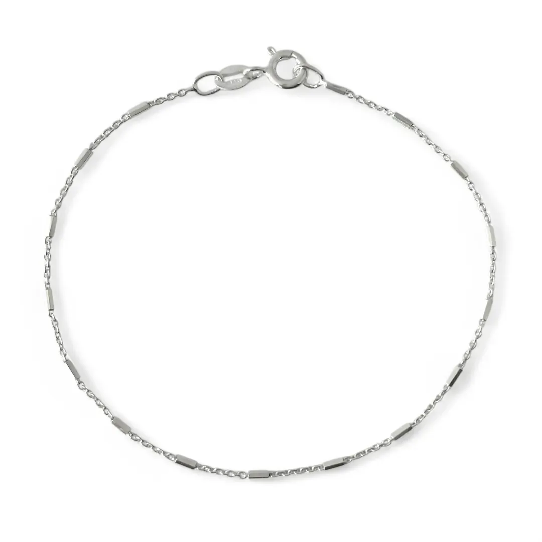 Pulseira Cartier Tubinho Prata 925