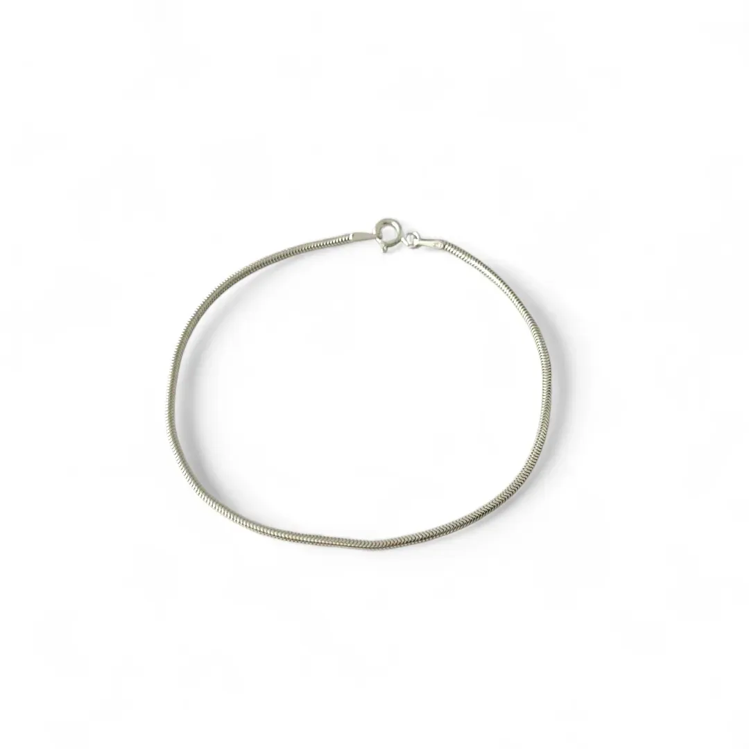 Pulseira Prata 925 Rabo Rato