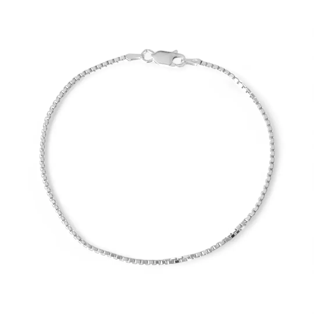 Pulseira Veneziana Prata 925