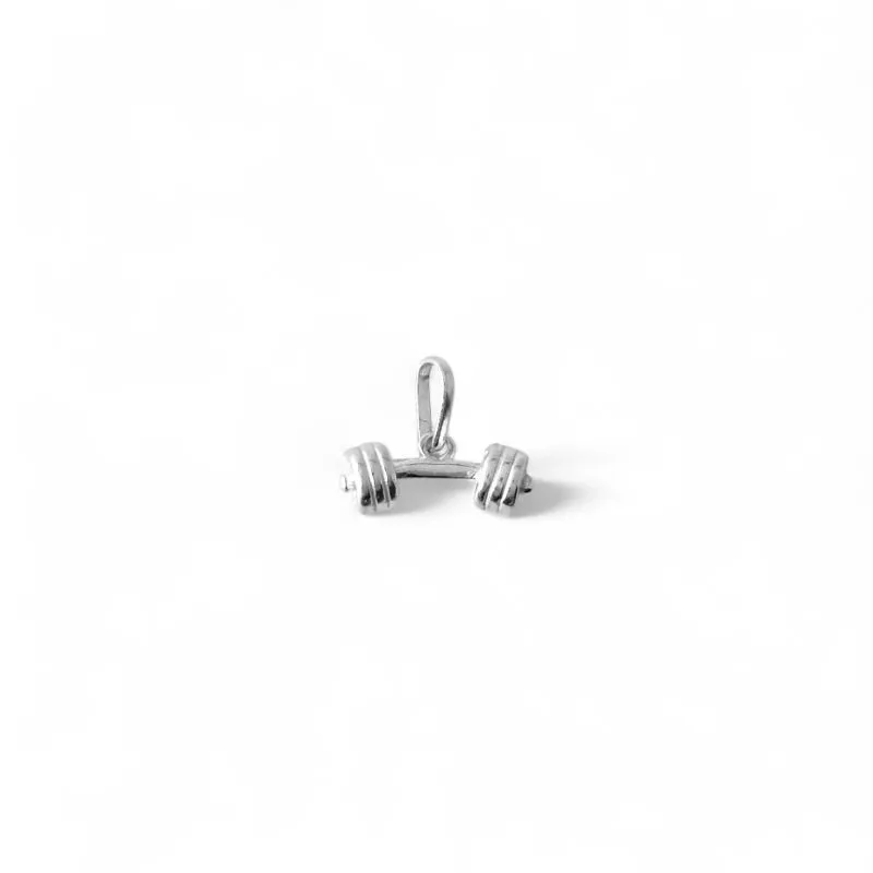 Pingente Haltere Prata 925
