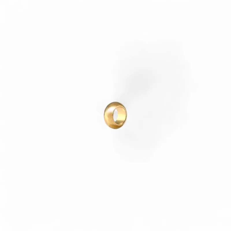 Pingente Separador Banhado a Ouro 18k Liso