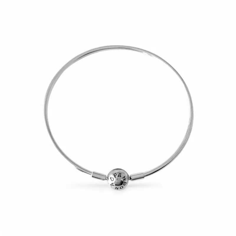 Pulseira Pandora Prata 925 Bracelete Rígido