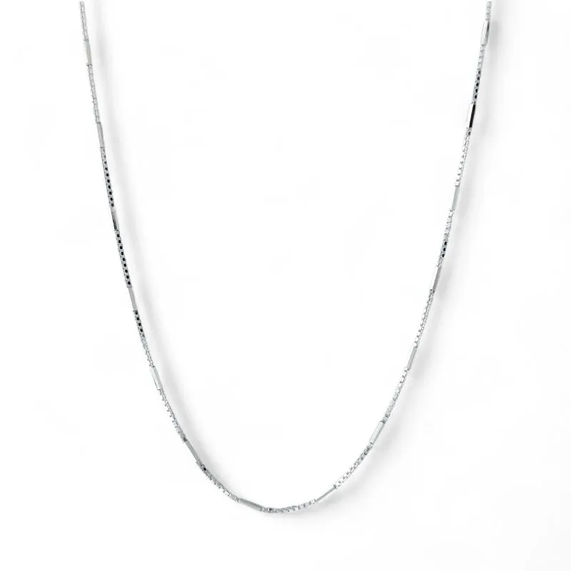 Colar Tubinho Prata 925 - 40 cm