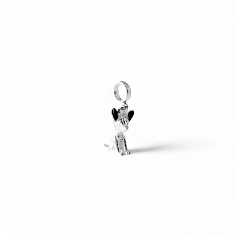 Pingente Berloque Cachorro Prata 925