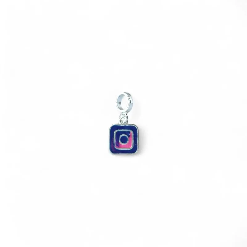Pingente Berloque Instagram Prata 925