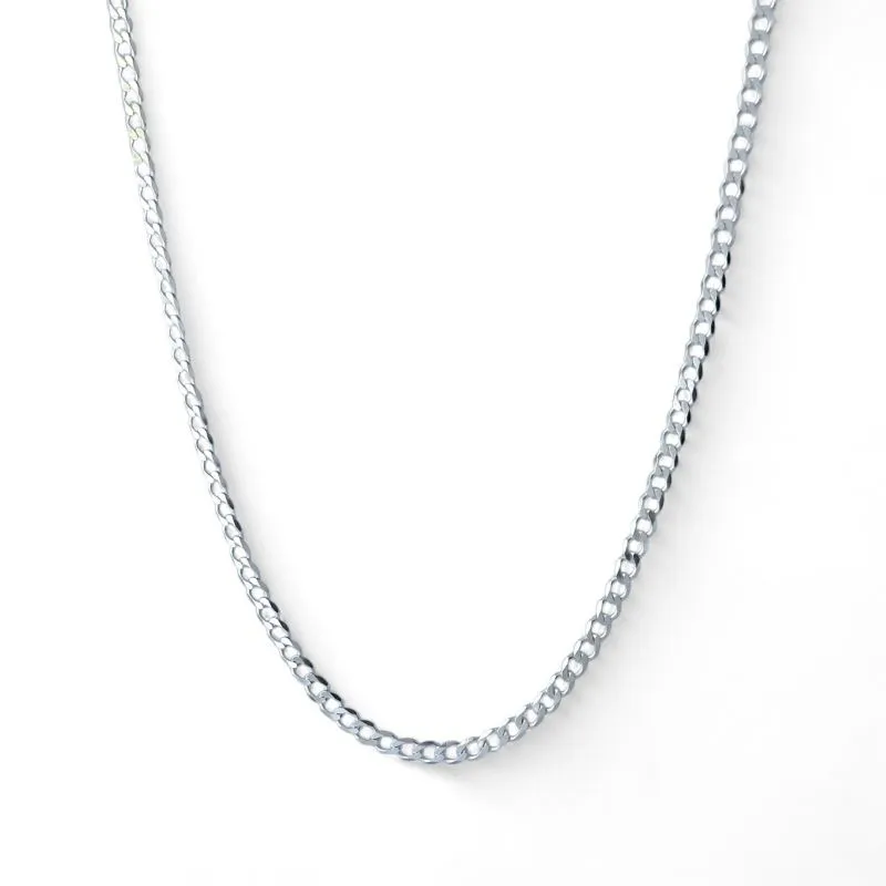 Corrente Masculina Elo 1em 1 Prata 925 - 60cm