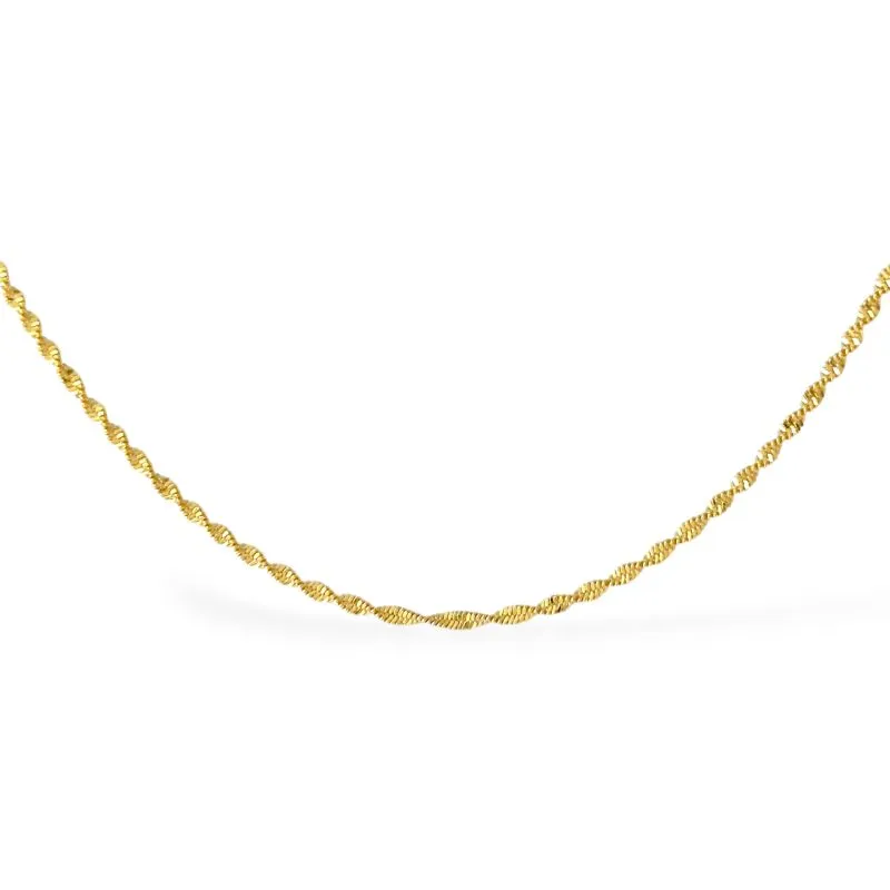 Corrente Cordão Fio Torcido - 40cm