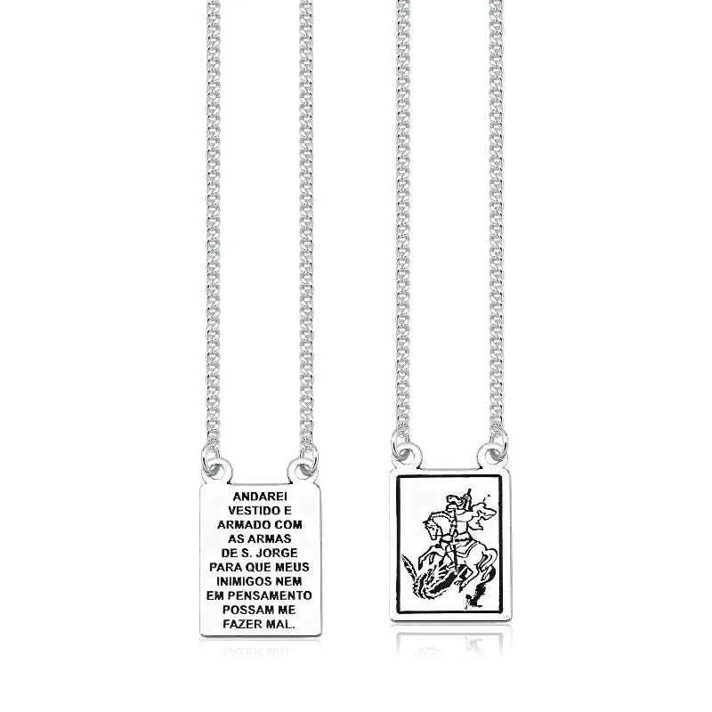 Corrente Escapulário São Jorge 