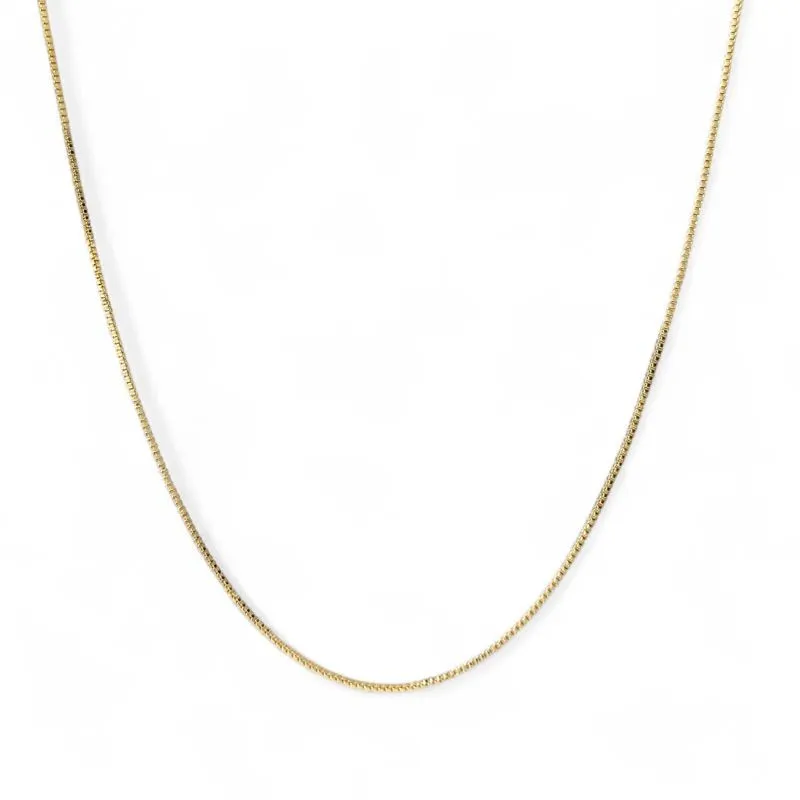 Corrente Veneziana Banhada a Ouro 18k - 45cm