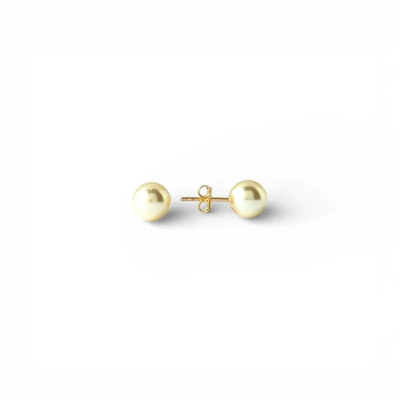 Brinco Pérola Banhado a Ouro 18K - 0,6cm