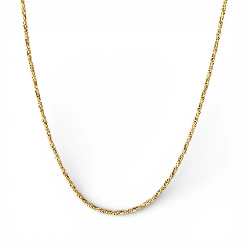 Colar Choker Cordão Banhado a Ouro 18k - 38cm