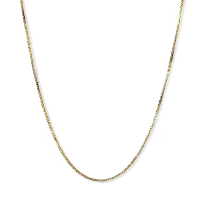 Corrente Veneziana Banhada a Ouro 18k - 45cm
