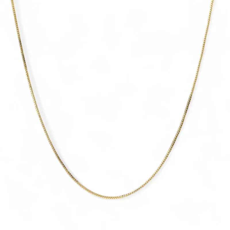 Corrente Veneziana Banhada a Ouro 18k - 50cm